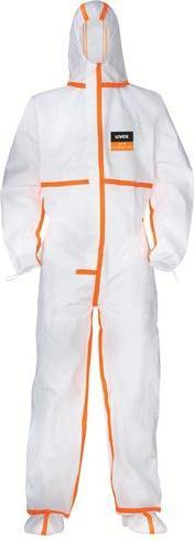 Actual product image Uvex Safety Disposable (NR) overall white, XXL (XXL)