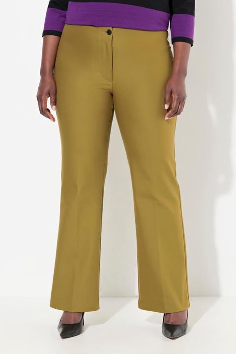 Produktbild Ulla Popken Hose Rose, gerades Bein, Komfortbund, Stretch (42)