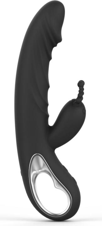 Image du produit Erolab Cheeky Bunny Masseur de point G et de clitoris Noir (ZYCP01b)