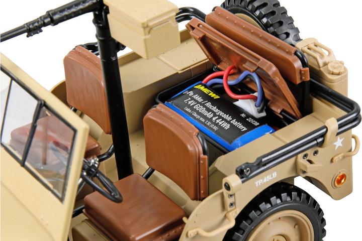 Produktbild Amewi Jeep Willys MB Scale Crawler 4WD 1:14 RTR sand (RTR Ready-to-Run)