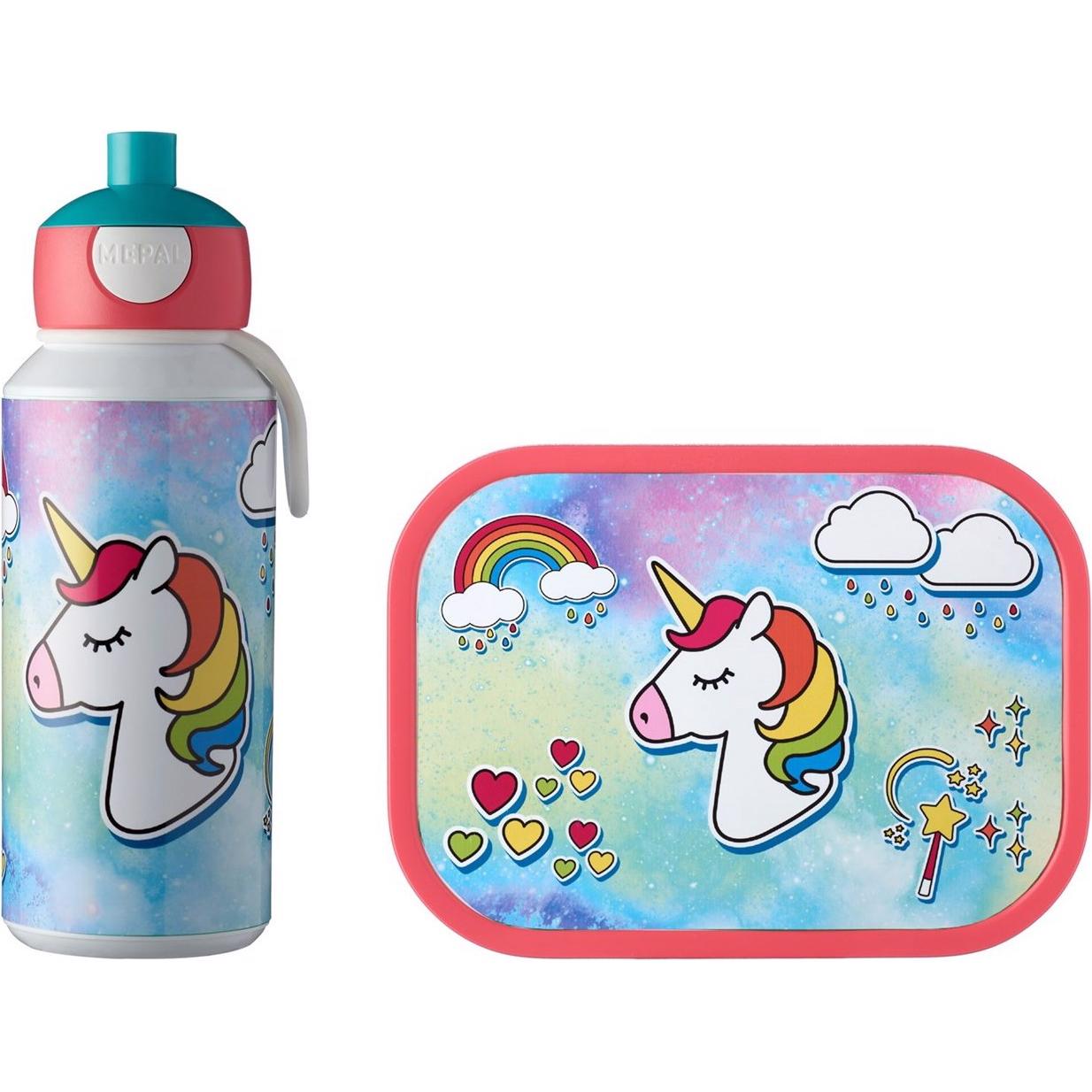 Mepal lunchset campus (pu+lb) - unicorn, Lunchbox, Grau