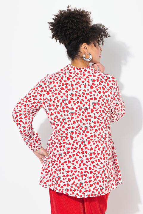 Produktbild Miamoda Bluse, A-Linie, Herz-Muster (52)
