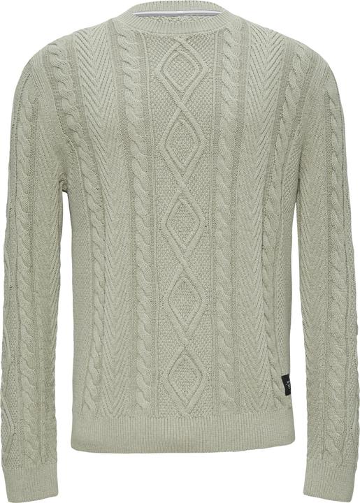 Produktbild S.Oliver Strickpullover Strickpullover mit Zopfmuster (XL)