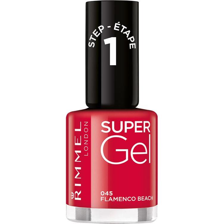 Rimmel London, Nagellack, Super Gel STEP1 (045, Farblack)
