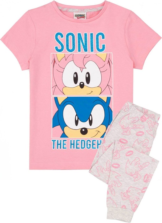 Produktbild Sonic The Hedgehog Schlafanzug Mädchen (140)