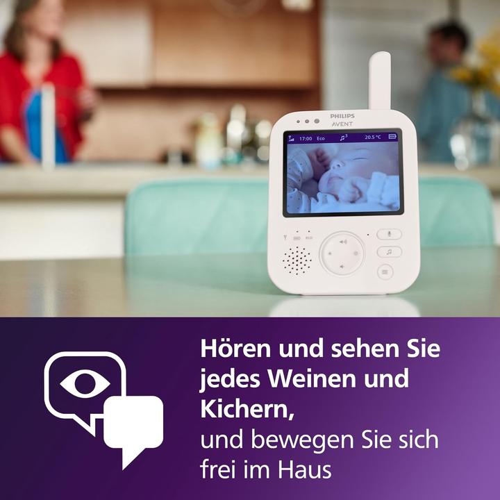 Produktbild Philips Avent Monitor Premium (Babyphone mit Kamera, 300 m)