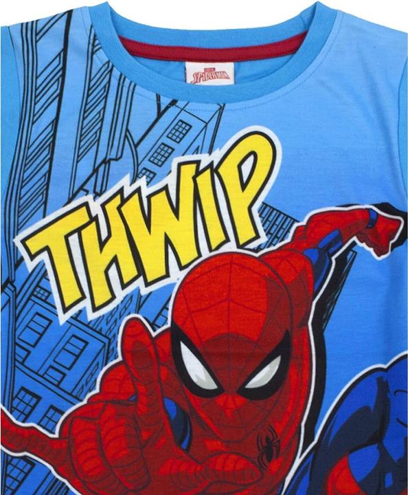 Actual product image Spiderman Thwamm pyjamas with shorts for boys (104)