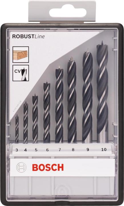 Productafbeelding Bosch Professional Zubehör Draaiboorset (5 mm, 6 mm, 7 mm, 8 mm, 9 mm, 10 mm, 3 mm, 4 mm)