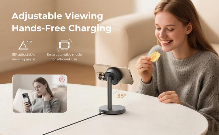 Produktbild Aukey Magnetic Wireless Charger (25 W)