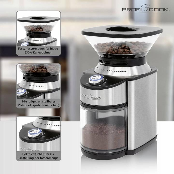 Actual product image Proficook Coffee grinder PC-EKM 1205