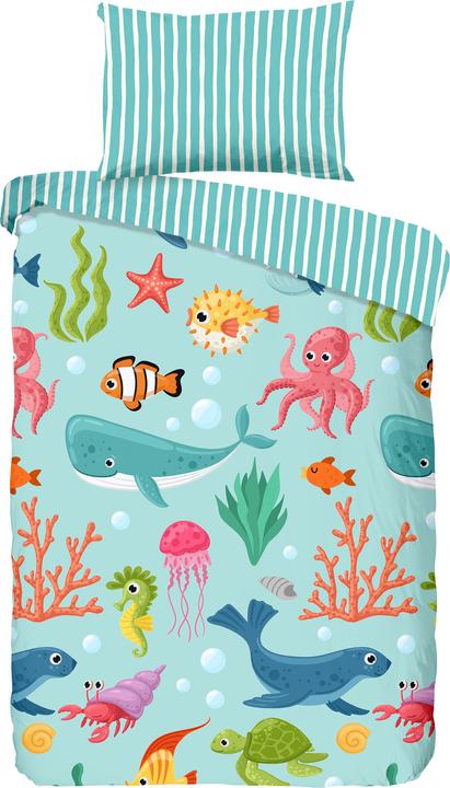 Produktbild Good Morning Kinder-Bettwäsche "Ocean"