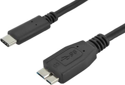 PremiumCord KU31CMB1BK USB cable USB 3.2 Gen 1 (3.1 Gen 1) USB C Micro-USB B Black (1 m, USB 3.1)