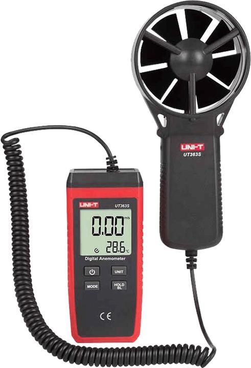 Actual product image Uni-T Anemometer Windmessgerät UT363S