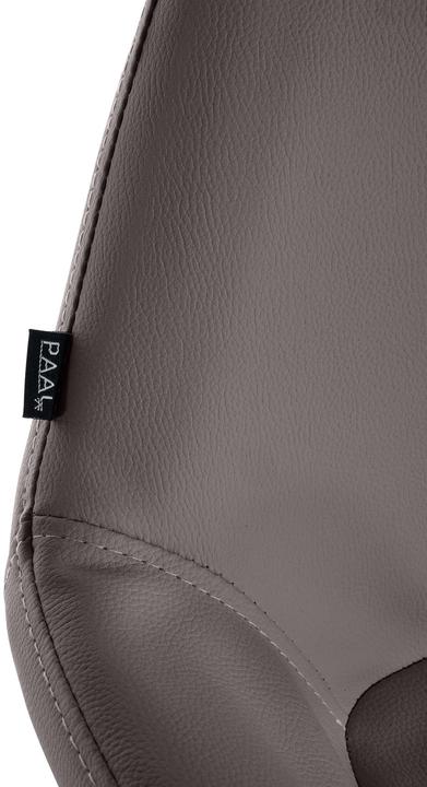 Produktbild CLP 2er Set Barhocker Braga-Bezug mit Goldgestell, höhenverstellbar