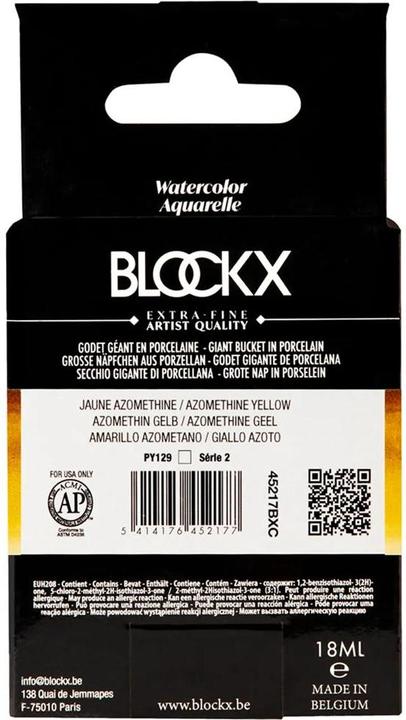 Produktbild BlockX Deckfarbe, -farbkasten (18 ml)