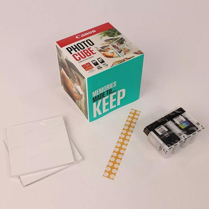 Produktbild Canon Ink/5x5 Phot Paper PP-201 40sheets+BK+C (BK, C, M, Y)