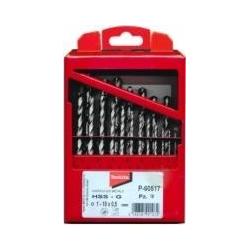 Thumbnail - Makita, Bohrereinsatz, RETURN SET FOR METAL HSS-G 19 pcs. (1.0-10 mm)