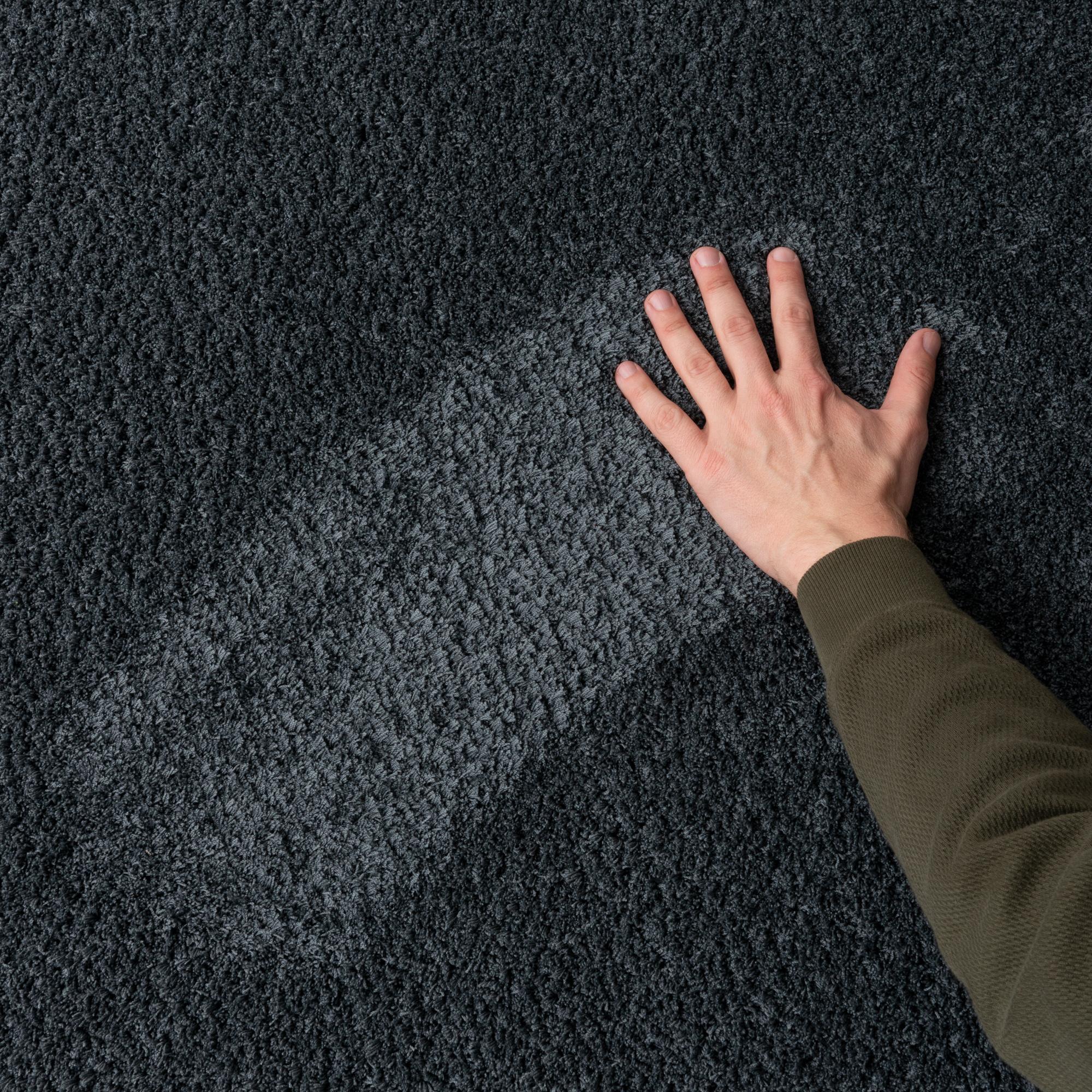 Thumbnail - Snapstyle, Teppich, Luxus Hochflor Langflor Teppich Harmony Rund (100 x 100 cm)