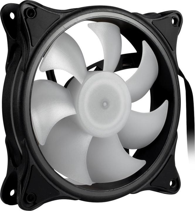 Actual product image Intertech Inter-Tech Fan 120*120*25 ARGUS RGB-FAN SET RS-08, 3X retail (120 mm, 3x)
