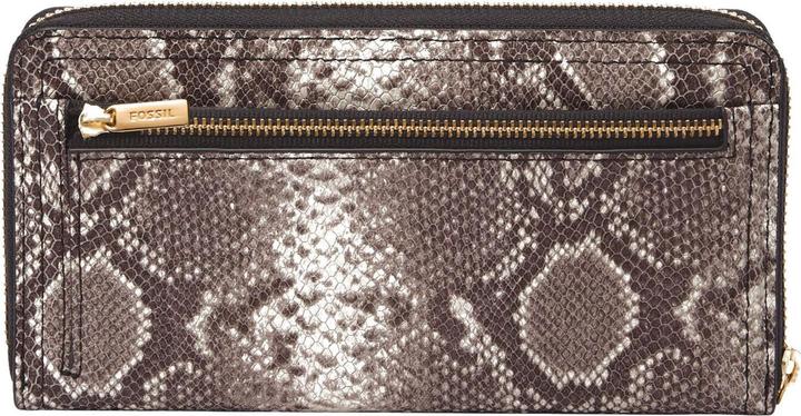 Actual product image Fossil Logan wallet RFID protection leather 20 cm