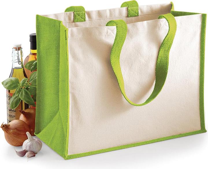 Produktbild Westford Mill Printers JuteTasche Shopper Einkaufstasche 21 Liter (21 l)