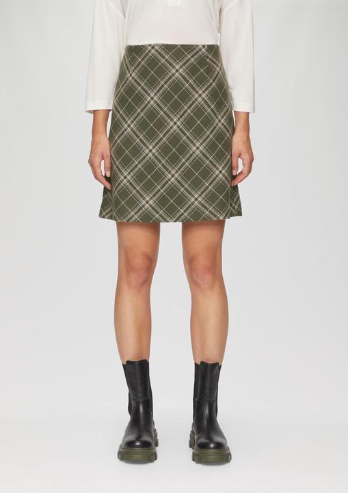 Produktbild s.Oliver Rock Kurzer Rock mit Web-Karo (46)