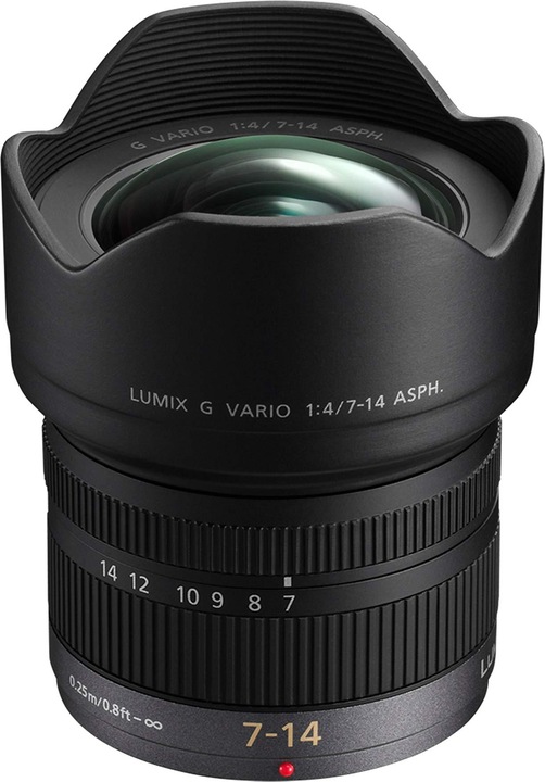 Productafbeelding Panasonic Lumix G Vario 7-14mm f/4 ASPH. (Micro Vier Derde, Micro Vier Derde)
