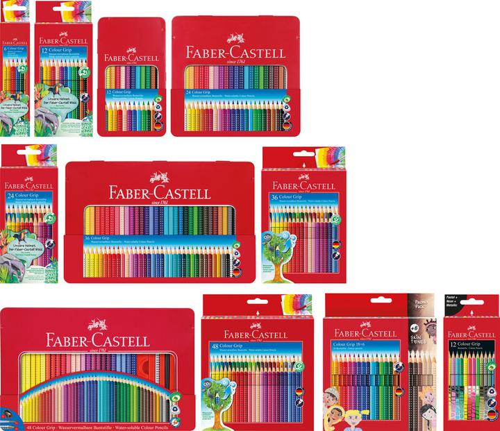 Immagine prodotto Faber-Castell impugnatura a colori (24x)