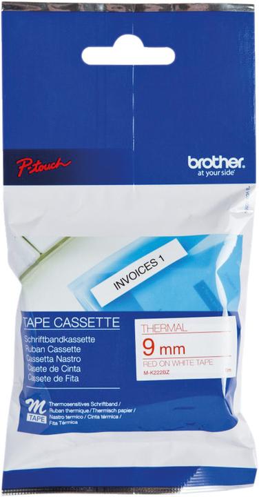 Produktbild Brother M-K222bz (0.90 cm, Rot, Weiss)