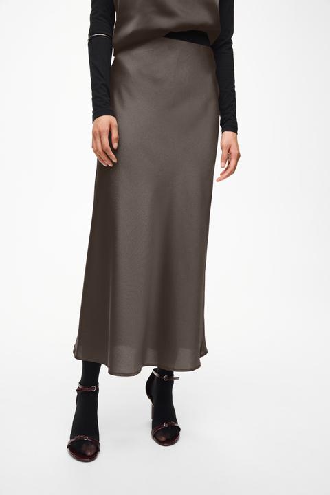 Produktbild Vila VIELLETTE High Waist Midirock (38)