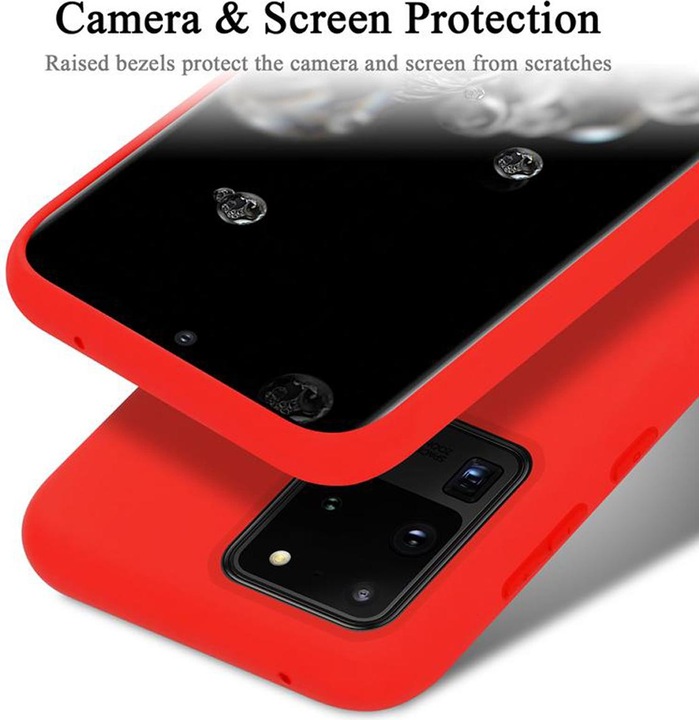 Produktbild Cadorabo TPU Liquid Silicone Case Cover (Samsung Galaxy S20 Ultra)