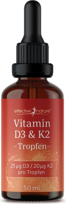 Effective Nature Vitamin D3 K2 Oil (1 pcs., Oil)