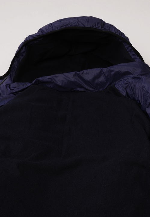 Actual product image Cash-Mere Daunenjacke mit Kapuze und Kaschmirfutter (S)