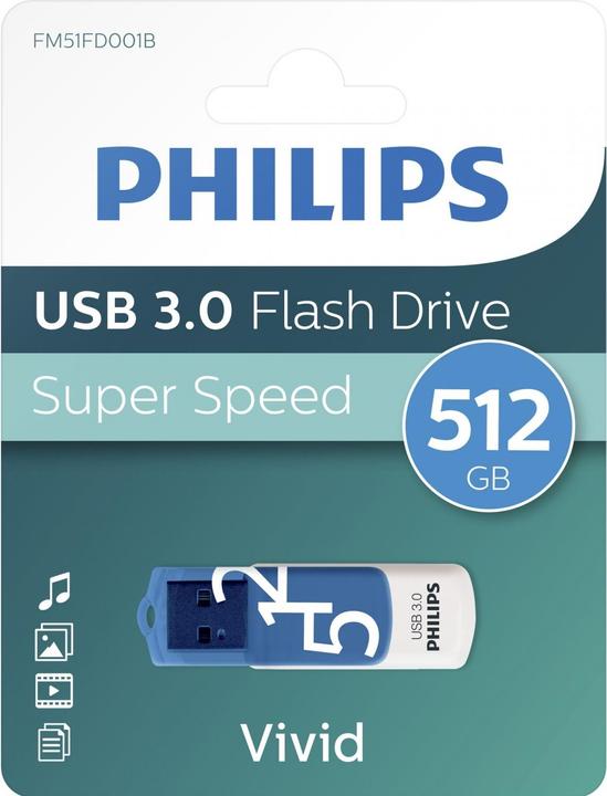 Produktbild Philips Vivid Edition (512 GB, USB 3.0)