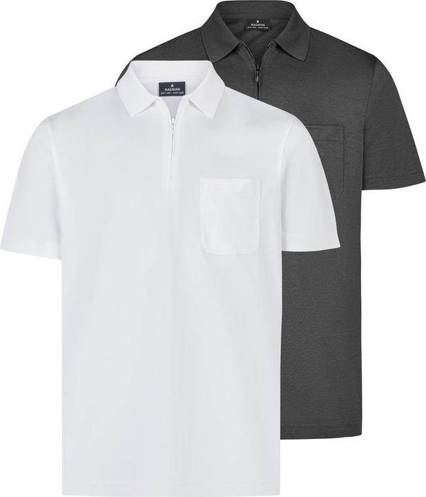 Produktbild Ragman 2er Pack Basic Poloshirt (M)