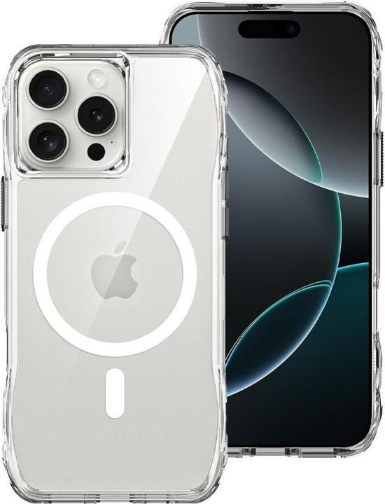 Immagine prodotto Roar Back panel cover case SLIM DEFENDER compatible with MagSafe for IPHONE 17 Air transparent (Apple iPhone 17 Pro)