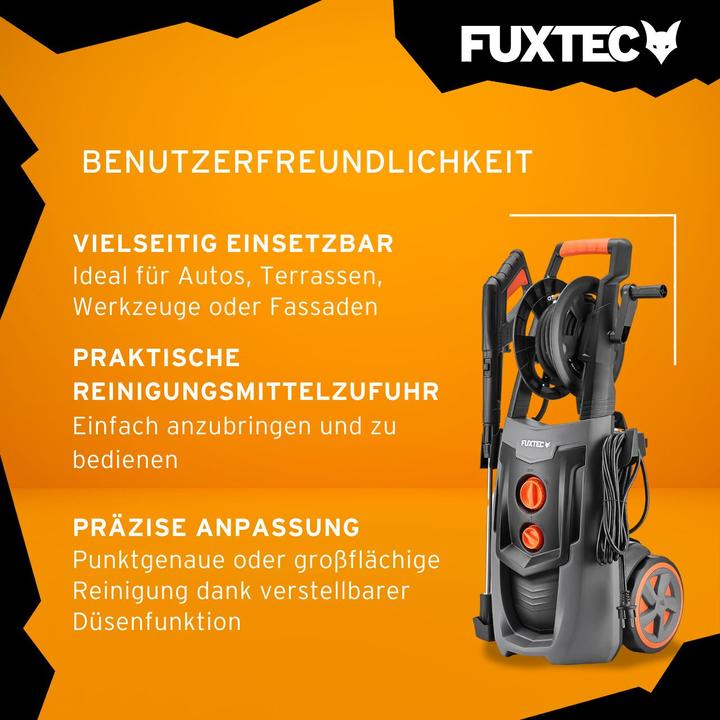 Actual product image Fuxtec Profi-Hochdruckreiniger FX-HDRP2500 (Electrical connection)