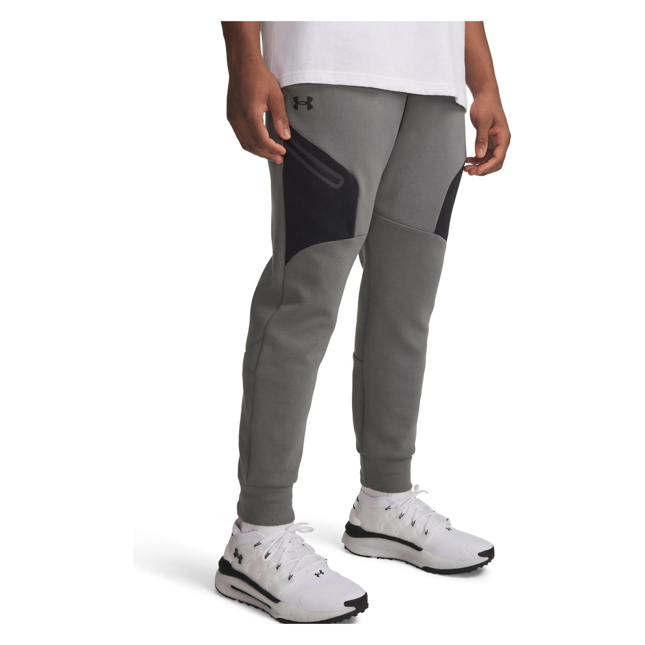 Under Armour, Herren, Sporthose, Unstoppable Flc Jgr (L), Grün