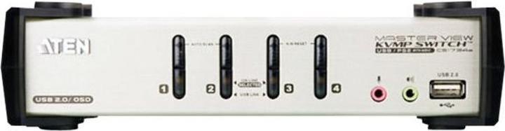 Produktbild Aten CS1734B, 4-Port KVM Switch mit 2 Port USB Hub