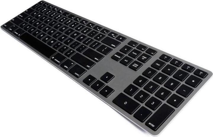 Produktbild Matias Draadloos Aluminium Toetsenbord voor Mac (Spacegrijs) (US, Kabellos)