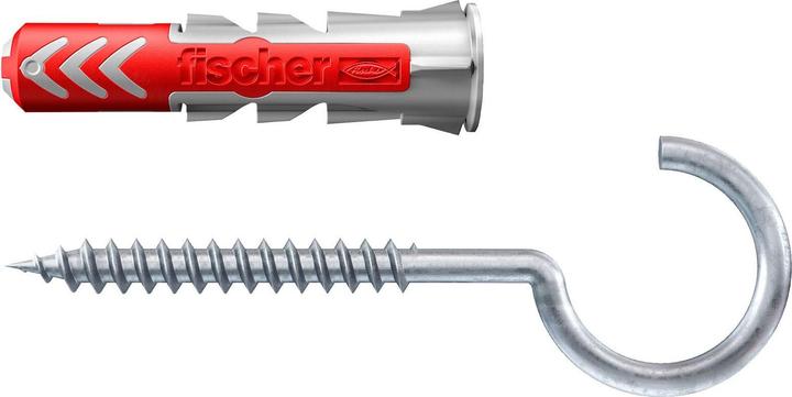 Image du produit Fischer DUOPOWER 10 x 50 avec crochet rond (2 pcs)