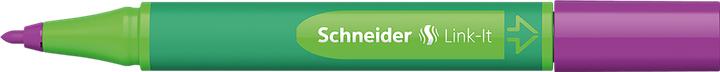 Schneider Vezelstiften - Link-It - rood-paars (1x)