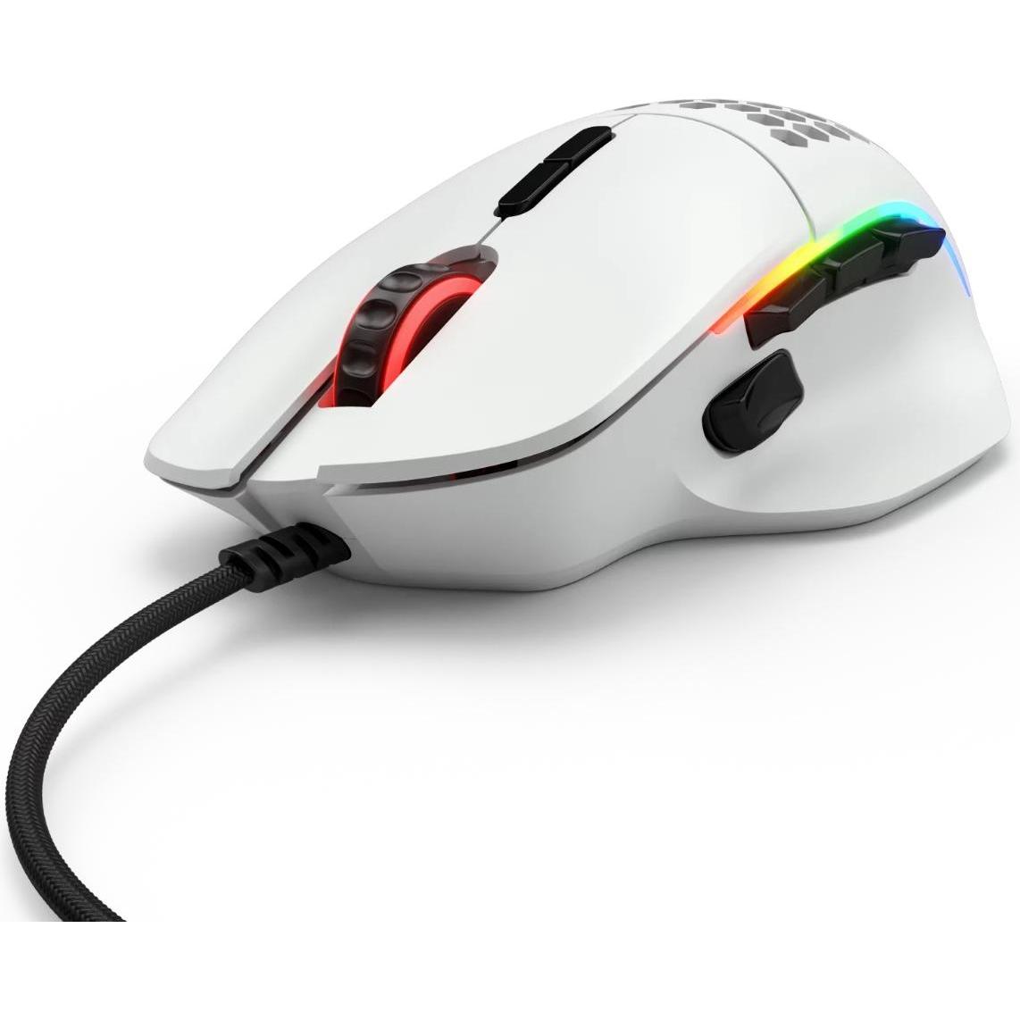 Thumbnail - Glorious PC Gaming Race Model I (Kabelgebunden), Maus, Weiss