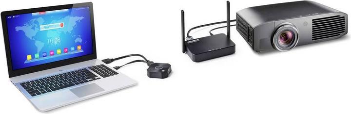 Produktbild SpeaKa Professional Full HD kabelloses HDMI-Präsentationssystem (30 m)