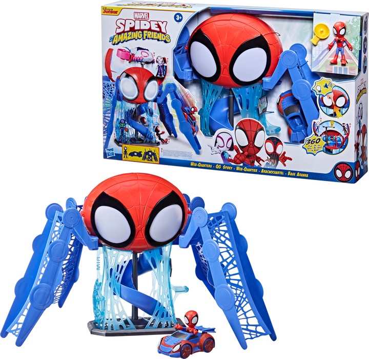 Image du produit Hasbro Spidey et ses incroyables amis Web-Quarters Playset