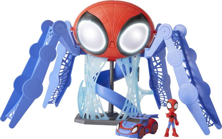 Actual product image Hasbro Spidey and His Amazing Friends Web-Quarters Playset