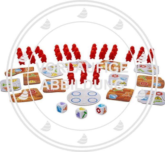 Actual product image Mattel Games Beaver building fun (Multilingual)