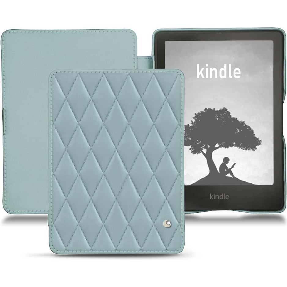 Thumbnail - Noreve Lederschutzhülle horizontal (Kindle Signature Edition), Tablet Hülle, Blau