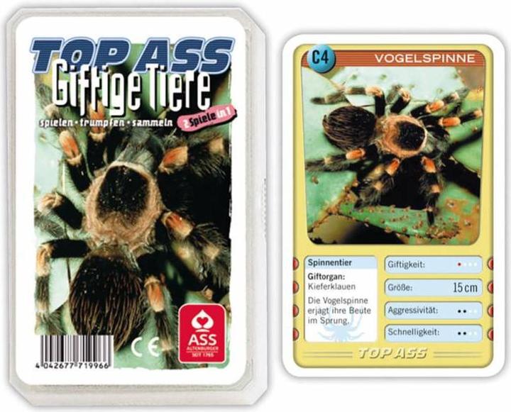 Actual product image ASS Altenburg 22571996 - Quartet - Toxic Animals (DE Edition) (German, 2 - 4 Players)