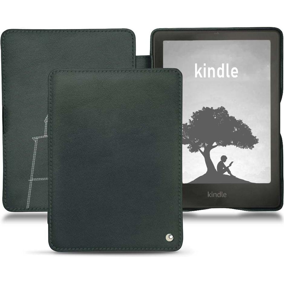 Thumbnail - Noreve Lederschutzhülle horizontal (Kindle Signature Edition), Tablet Hülle, Blau